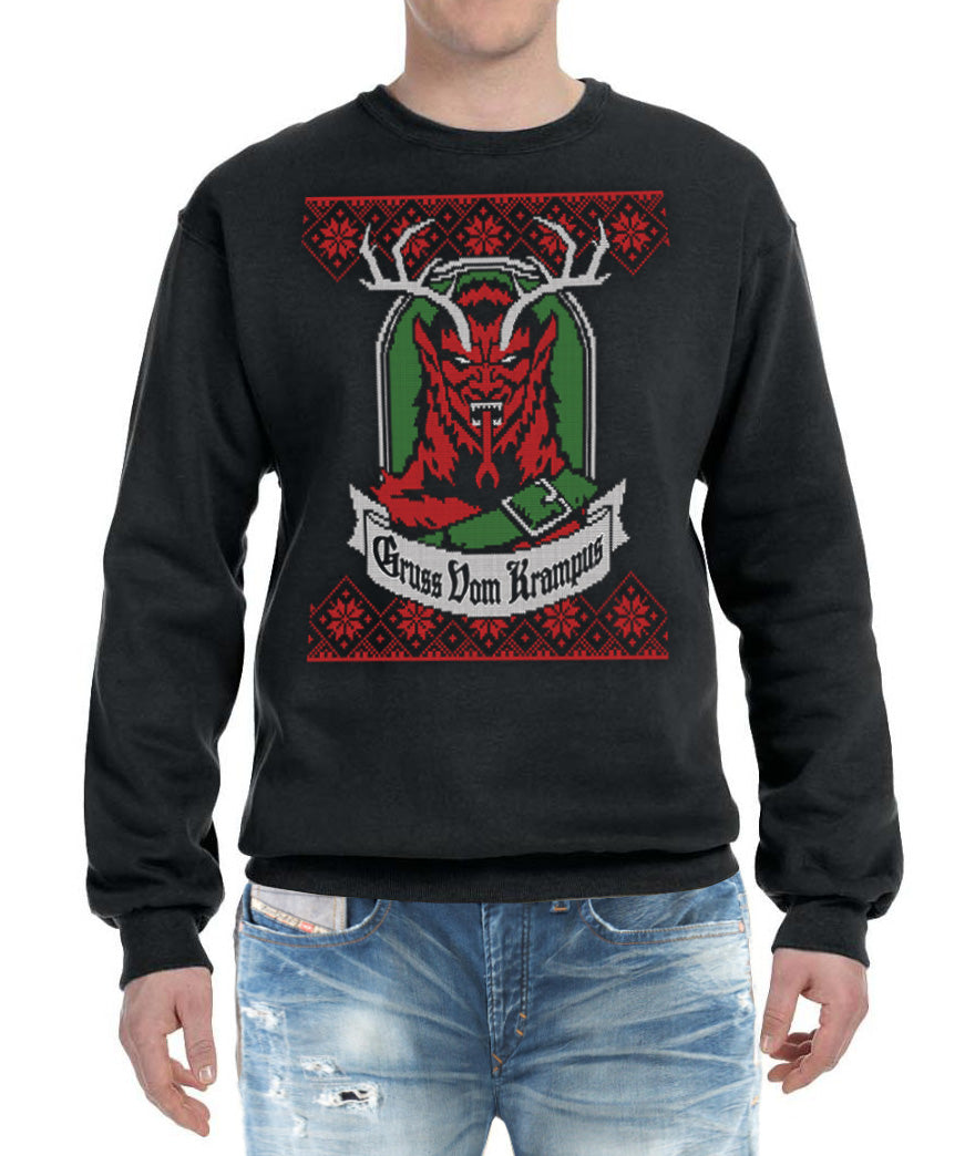 Krampus "Ugly Christmas" Sweatshirt